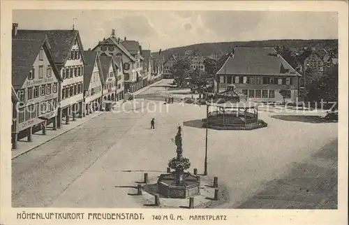 Freudenstadt Marktplatz Brunnen Kat. Freudenstadt