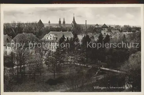 Villingen Schwenningen Teilansicht Kat. Villingen Schwenningen