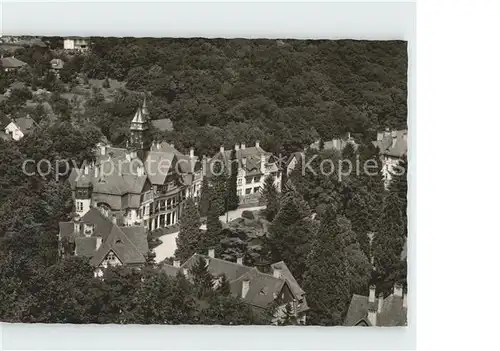 Falkenstein Taunus Heilstaette Hauptgebaeude Fliegeraufnahme Kat. Koenigstein im Taunus