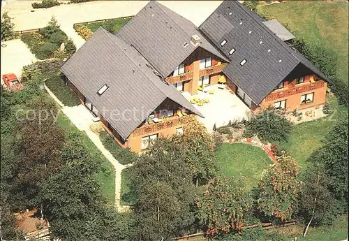 Hermannsburg Fliegeraufnahme Gaestehaus Marten Kat. Hermannsburg