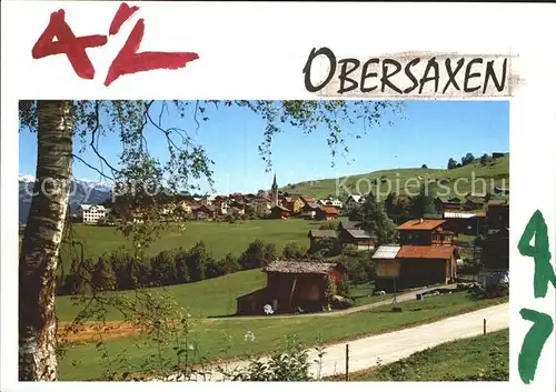 Obersaxen GR  / Obersaxen /Bz. Surselva