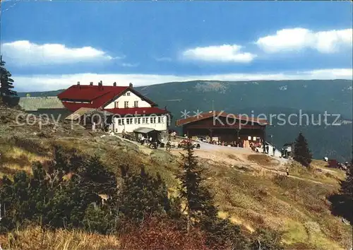 Grosser Arber Schutzhaus Bergstation Kat. Bayerisch Eisenstein