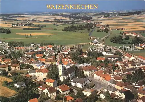 Waizenkirchen Fliegeraufnahme Kat. Waizenkirchen