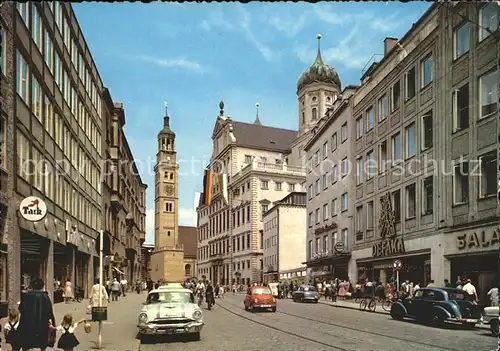 Augsburg Strassenpartie Kat. Augsburg