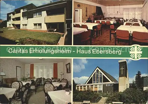 Braunlage Caritas Erholungsheim haus Ebersberg Kat. Braunlage Harz