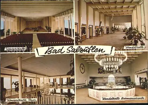 Bad Salzuflen Konzerthalle Wandelhalle  Kat. Bad Salzuflen