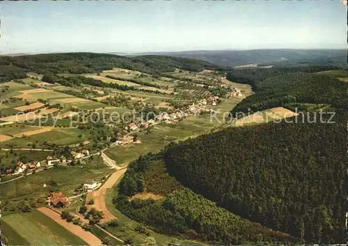 Wildensee Unterfranken Restaurant Pension Dyroff Fliegeraufnahme Kat. Eschau