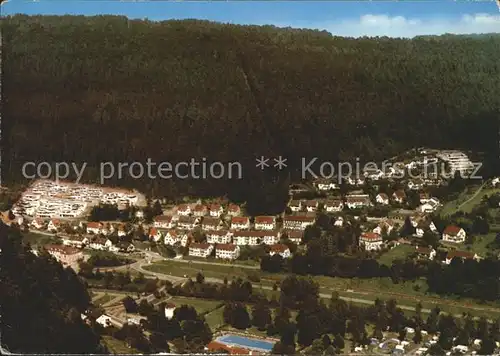 Bad Liebenzell Olgahain mit Freibad Fliegeraufnahme Kat. Bad Liebenzell