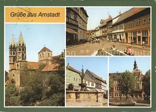 Arnstadt Ilm Liebfrauenkirche Kat. Arnstadt