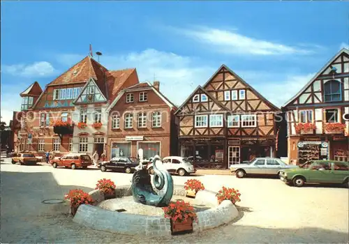 Hitzacker Elbe Marktplatz Kat. Hitzacker (Elbe)