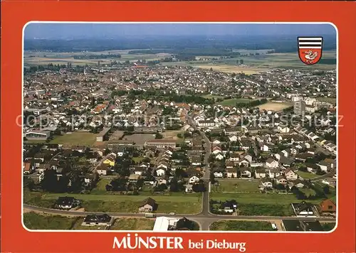 Muenster Dieburg Fliegeraufnahme Kat. Muenster