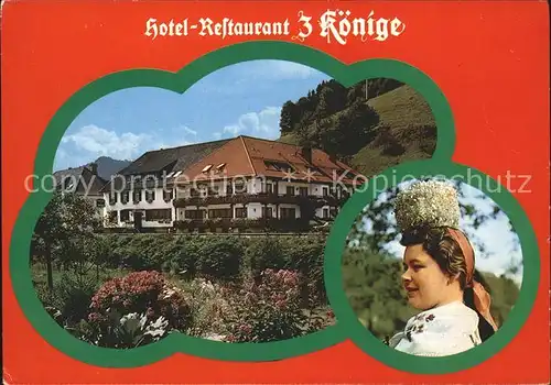 Oberwolfach Hotel Restaurant 3 Koenige Kat. Oberwolfach
