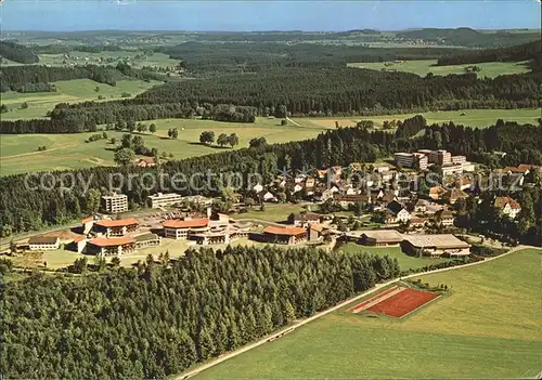 Isny Allgaeu Fliegeraufnahme Neutrauchburg  Kat. Isny im Allgaeu