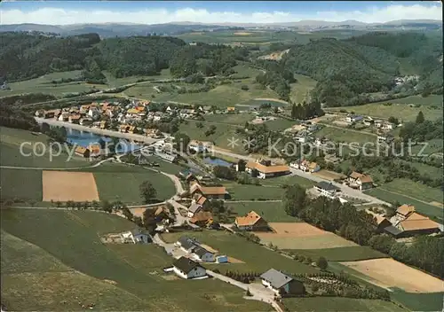 Edersee Niederwerbe Fliegeraufnahme Kat. Edertal