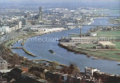 Arnhem Fliegeraufnahme John D. Frostbrug Nelson Mandelabrug Kat. Arnhem