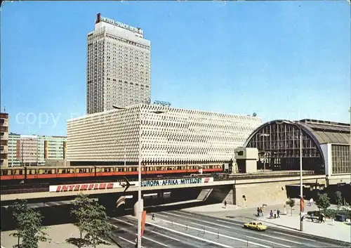 Berlin S Bahnhof Alexanderplatz Kat. Berlin