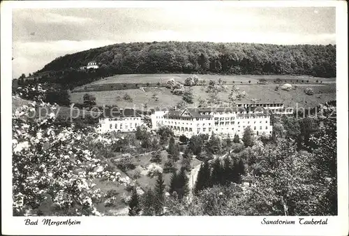 Bad Mergentheim Sanatorium Taubertal Kat. Bad Mergentheim