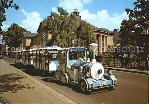 Bad Kissingen Kurbaehnle mit Regentenbau Kat. Bad Kissingen