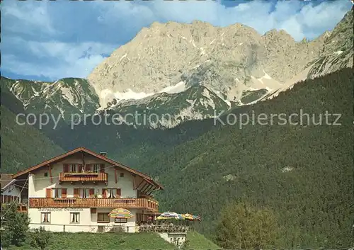 Mittenwald Karwendel Tirol Gasthaus Groeblalm Kat. Schwaz