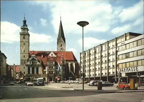 Ingolstadt Donau Rathausplatz Kat. Ingolstadt