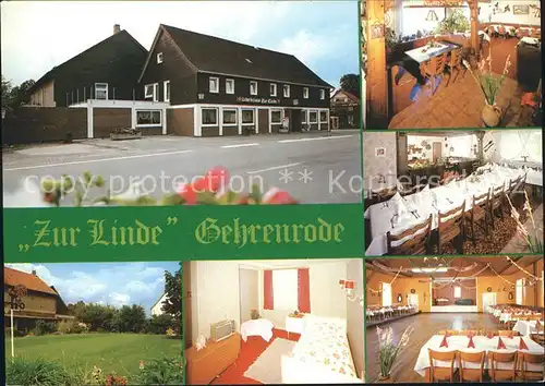Gehrenrode Gasthaus zur Linde Kat. Bad Gandersheim