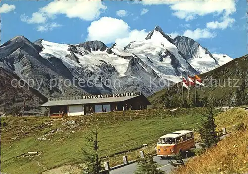 Grossglockner Hochalpenstrasse Rasthaus Kasereck Kat. Heiligenblut