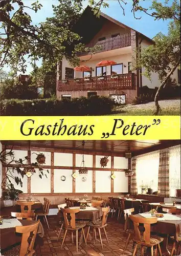 Pegnitz Horlach Gasthaus Peter Kat. Pegnitz