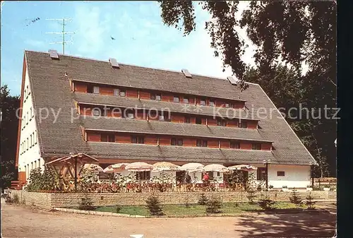 Bansin Ostseebad Forsthaus Langenberg Kat. Heringsdorf