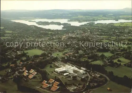 Murnau Fliegeraufnahme Berufsgenossenschaft Unfallklinik Kat. Murnau a.Staffelsee