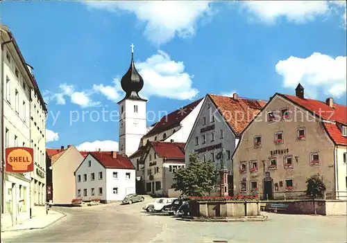 Ruhmannsfelden Marktplatz Kat. Ruhmannsfelden