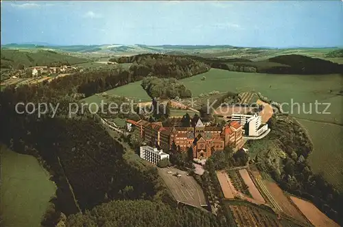 St Wendel Fliegeraufnahme Missionshaus Museum Wendelinshof Kat. Sankt Wendel