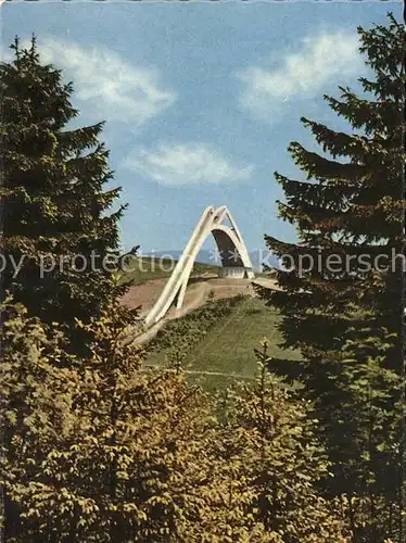 Winterberg Hochsauerland St. Georg Sprungschanze Kat. Winterberg