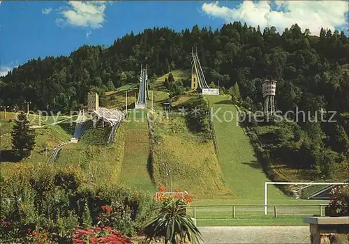 Garmisch Partenkirchen Olympia Sprungschanze Kat. Garmisch Partenkirchen