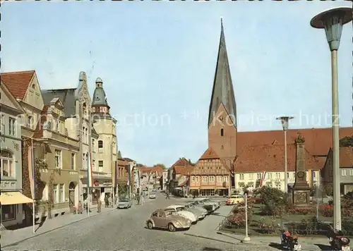 Eutin alter Markt mit Michaeliskirche Kat. Eutin