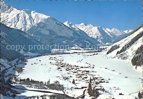 Haeselgehr Fliegeraufnahme mit Lechtaler Alpen Kat. Haeselgehr