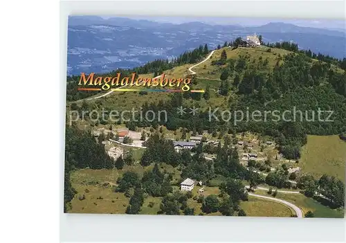 Magdalensberg Fliegeraufnahme Kat. Magdalensberg