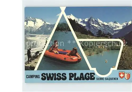 Sierre VS Sierre Salquenen Camping Swiss Plage  Kat. Sierre Siders