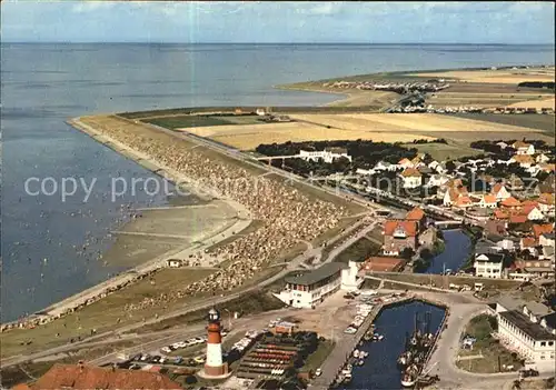 Buesum Nordseebad Fliegeraufnahme Kat. Buesum