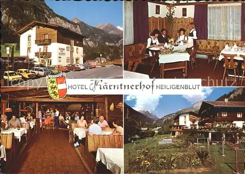 Heiligenblut Kaernten Hotel Kaertnerhof Kat. Heiligenblut