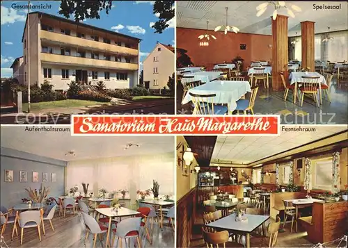 Bad Vilbel Sanatorium Haus Margarethe Kat. Bad Vilbel
