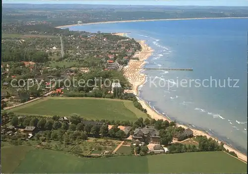 Niendorf Ostseebad Fliegeraufnahme Kat. Timmendorfer Strand