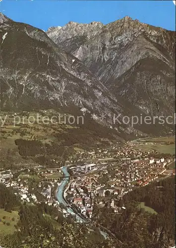 Landeck Tirol Fliegeraufnahme Kat. Landeck