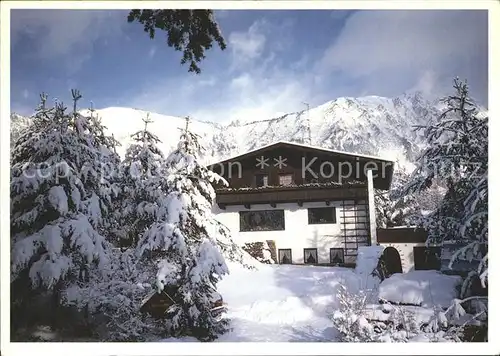 Mieming Ferienhaus im Schnee Kat. Mieming