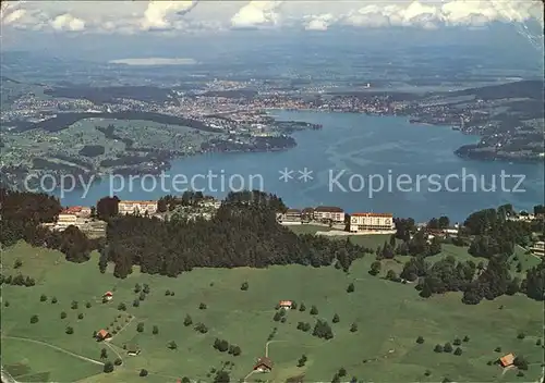 Buergenstock Fliegeraufnahme Kat. Buergenstock