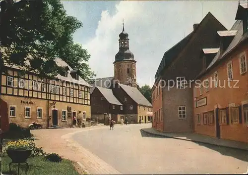 Geising Erzgebirge Ratskeller Kat. Geising Osterzgebirge