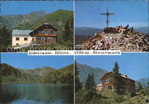 Judenburg Steiermark Edelraute Huette  Kat. Judenburg