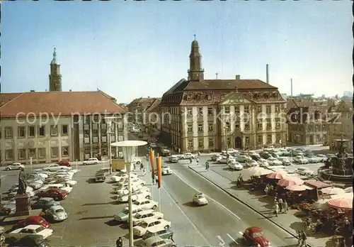 Erlangen Marktplatz Kat. Erlangen