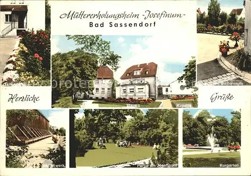 Bad Sassendorf Muettererholungsheim Josefinum Kat. Bad Sassendorf