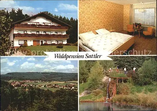 Wahlen Odenwald Waldpension Sattler Kat. Grasellenbach