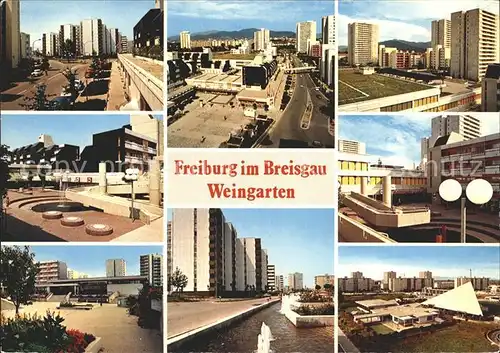 Freiburg Breisgau Wingarten ueberbauung Kat. Freiburg im Breisgau